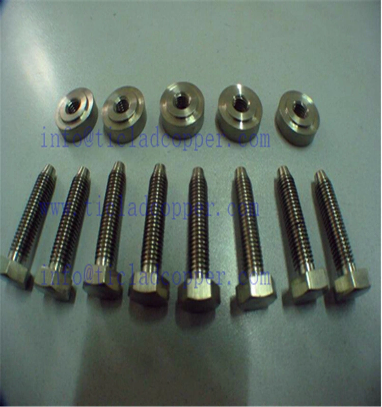 Precision CNC Machining Turning Stainless Steel Titanium Screw Fastener Bolt