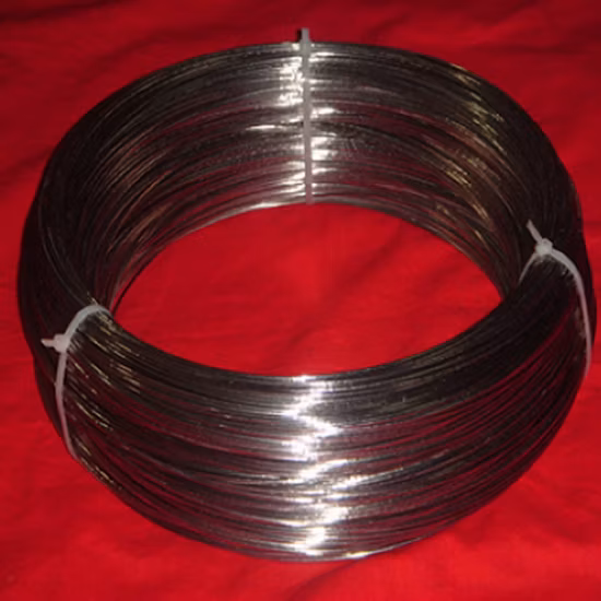 산업 응용을 위한 ASTM B348 12 게이지 Gr2 Gr5 티타늄 와이어 제조